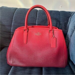 ➡️🔥Coach MARGOT Carryall Handbag Ombre Watermelon Msrp:$450.00